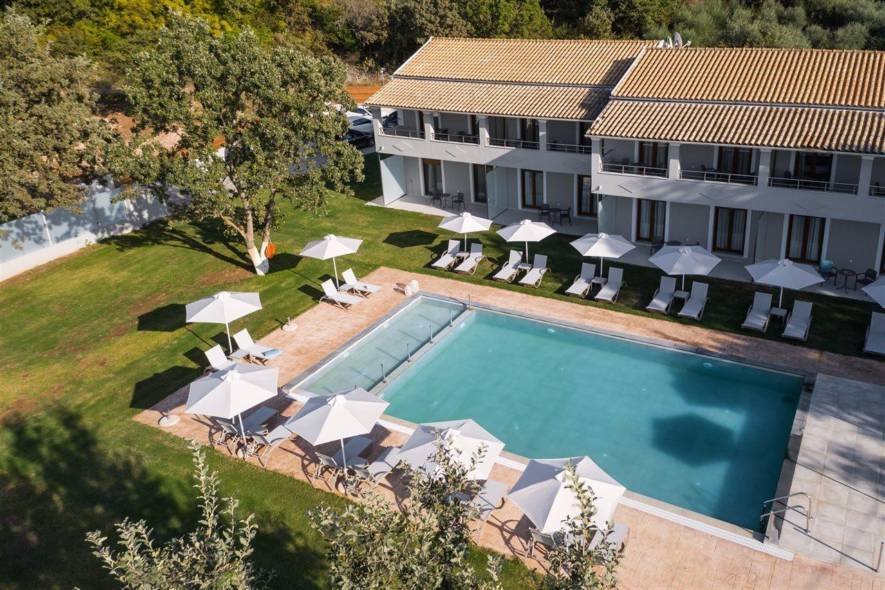 Karavos Apartments Ахарави Экстерьер фото